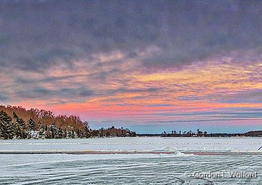 Wintry Big Rideau Lake At Sunrise_DSCF5692.jpg - Photographed along the Rideau Canal Waterway at Portland, Ontario, Canada.